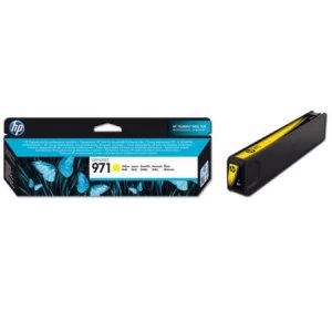 Image of HP 971 Yellow Ink Cartridge
