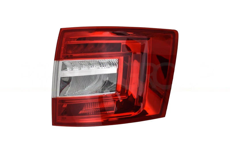 Image of PRASCO SK0324163 Rear light TYC without bulb holder, Right Combination Rearlight (391)