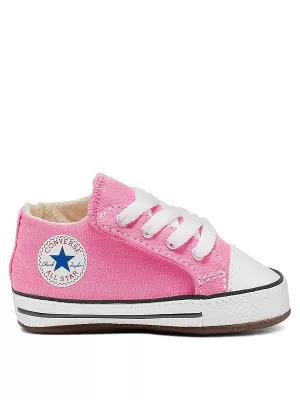 image of Converse Babies' Chuck Taylor All Star Cribster Soft Trainers - Pink - UK 1 Baby