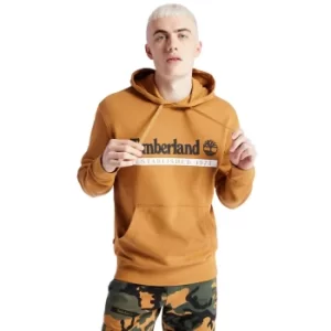 Image of Timberland Established 1973 Hoodie For Men In Yellow, Size L