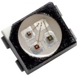 Image of SMD LED multi colour PLCC4 Red Emerald green 16 mcd 8 mcd 12