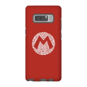 Image of Nintendo Super Mario Mario Items Logo Phone Case - Samsung Note 8 - Tough Case - Gloss