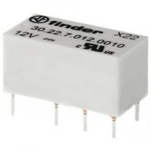 image of PCB relays 24 Vdc 1.25 A 2 change overs Finder 30.