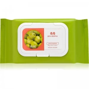 Image of Holika Holika Daily Fresh Olive Waterproof Make-up Remover Wipes 60 pc