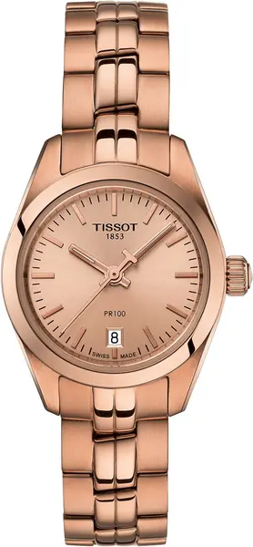 image of Tissot Watch PR100 Ladies - Gold TS-984