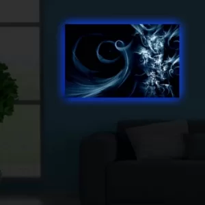 Image of 4570DACT-37 Multicolor Decorative LED Lighted Canvas Painting