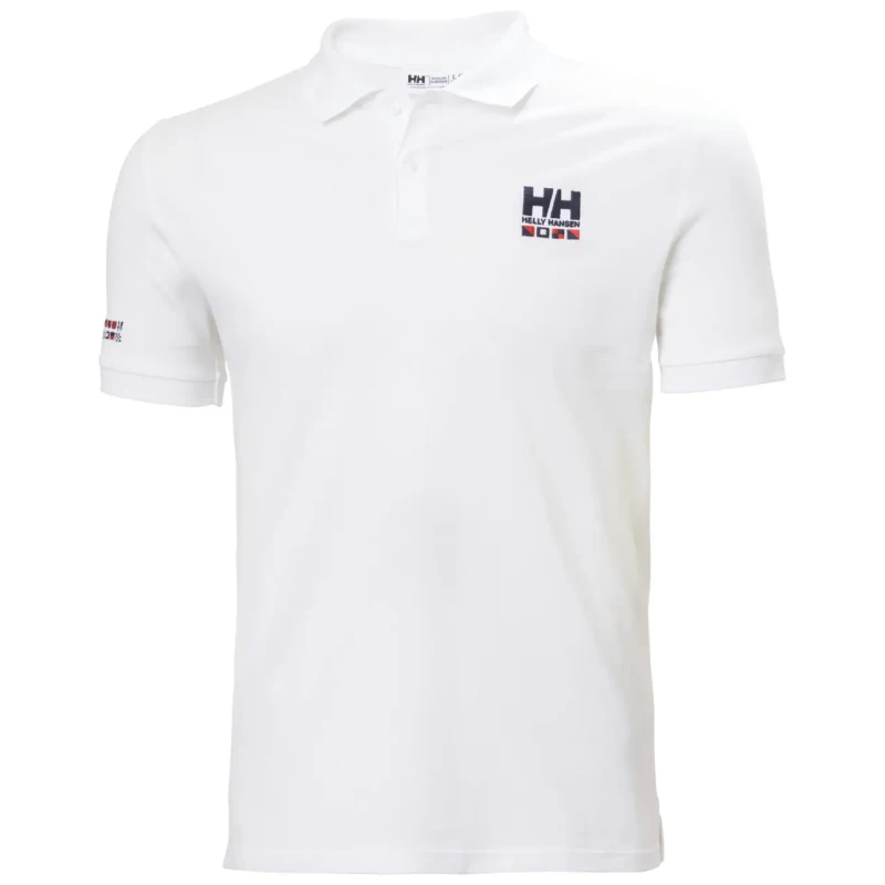 Image of Helly Hansen Polo Helly Hansen Messina Graphic Fitted Blanc Male 2XL