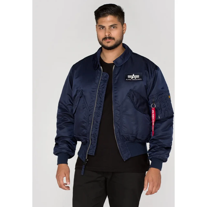 Image of alpha industries Bomber Alpha Industries CWU 45 Bleu Male L