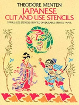 Image of Japanese Cut and Use Stencils by Theodore Menten Paperback