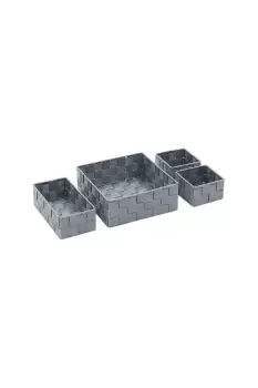 Image of Vichy Nylon Storage Baskets Set of 4