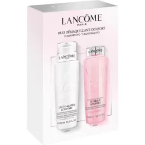 image of Lancome Lancome Jumbo Confort Cleanser Duo 400ml Gift Set - Clear