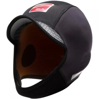 Image of Gul 3MM Sdl Peaked Surf Cap - BLACK