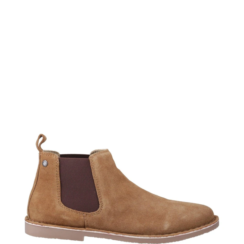 Image of Jack & Jones Bravo Suede Chelsea Boot, Light Brown, Size 11, Men Light Brown W5Q23 Male 11