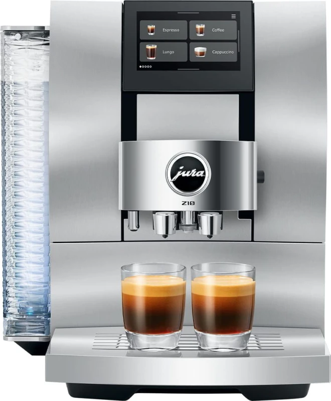 Image of Jura Z10 15613 WiFi Connected Bean to Cup Coffee Machine - Aluminium / White, Aluminium