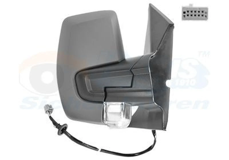 Image of VAN WEZEL Wing mirror VAN WEZEL 1989818