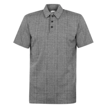 image of Soviet AOP Polo Shirt Mens - Check