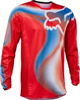 Image of FOX 180 Toxsyk Motocross Jersey, red Size M red, Size M