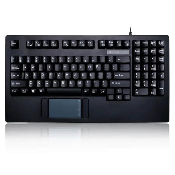 Image of Adesso Adesso EasyTouch 425 - Rackmount Touchpad Keyboard AKB-425UB