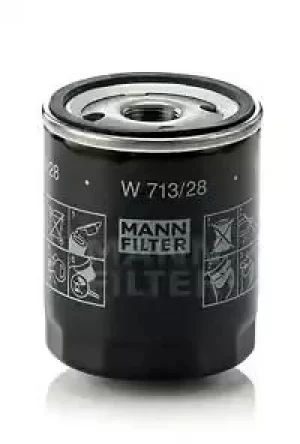 image of Oil Filter W713/28 By Mann