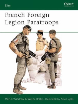 Image of French Foreign Legion Paratroops by Martin Windrow Paperback