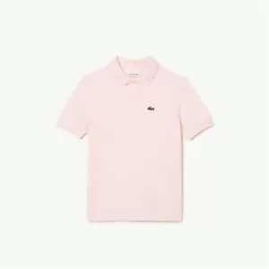 image of Lacoste Collar Polo Shirt Infants - Pink