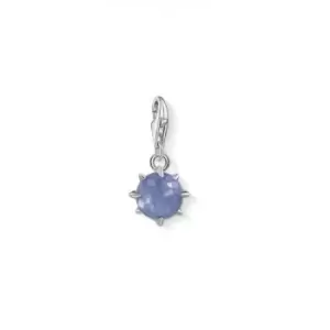 image of Thomas Sabo Dumortierite December Birthstone Charm 1782-624-1