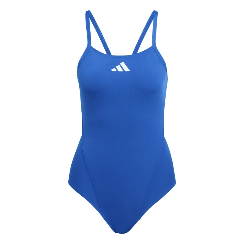 Image of Womens one Piece swimsuit with a back cutout adidas Ripstream Team Bleu Female 40