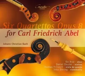 Image of Johann Christian Bach Six Quartettos Opus 8 by Johann Christian Bach CD Album