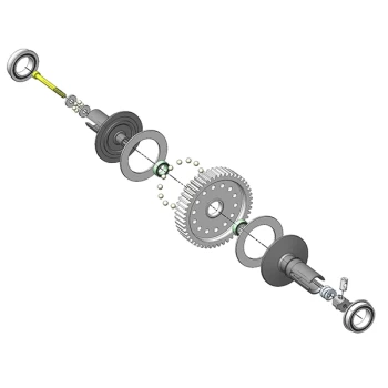 Image of Mip Super Ball Diff, Tamiya Blackfoot/ Monster Beetle / Subaru Brat / The Frog