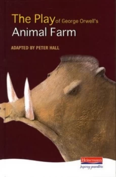 Image of The Play of George Orwells Animal Farm by Peter Hall Hardback
