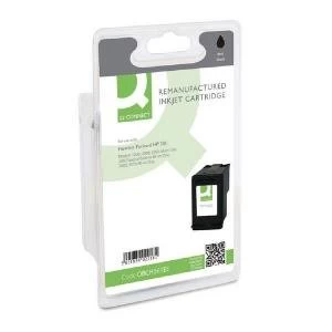 Image of Q-Connect HP 301 Black Ink Cartridge