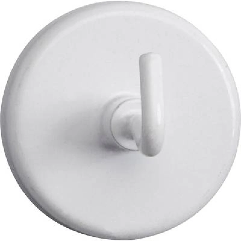 Image of Maul Maul Magnet (Ø x H) 36mm x 36mm Round, Hook White 5 pc(s) 6158002 6158002
