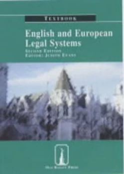 Image of English and European Legal Systems by Judith Evans Paperback
