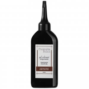 image of Christophe Robin Temporary Color Gel - Dark Chestnut 100ml