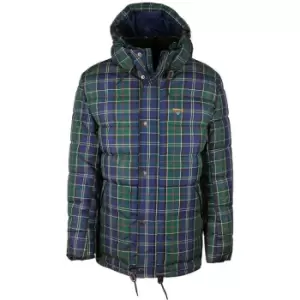 Image of Barbour Tartan Blaine Baffle Quilted Jacket - Multi