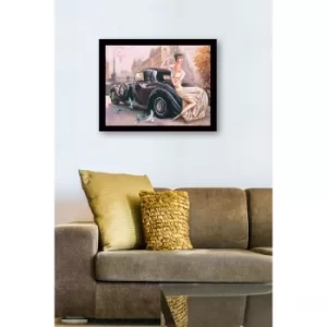 Image of SC1140 Multicolor Decorative Framed MDF Painting