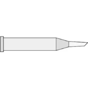 Image of Weller XT GW3 Soldering tip Solder reservoir tip Tip size 0.8mm Tip length 41.5mm Content