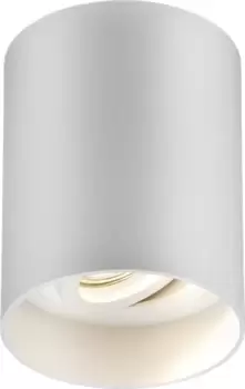 Image of KnightsBridge Oran Surface Tilt Round Downlight White