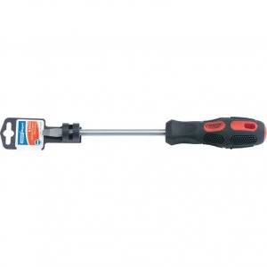 image of Draper Expert Flared Slotted Screwdriver 6mm 100mm