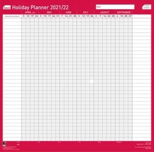 image of Sasco Annual Holiday Planner Unmounted 2021 BX10