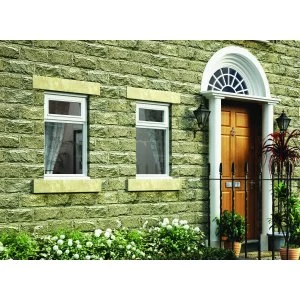 image of Wickes White Timber Casement Window - Top Hung 625 x 1045mm