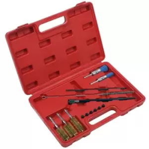 image of VS1900 Cleaning Brush Set Injector Bore 14pc - Sealey