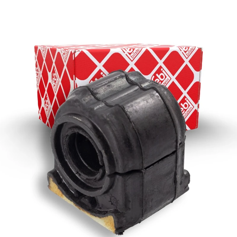 Image of FEBI BILSTEIN 38683 Stabilizer Bushes Front Axle Right, Rubber Rubber Anti-roll Bar Bush Kit (1334)