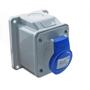 Image of Gewiss 16A 3 Pin 240V Wall Socket