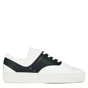 image of Reiss Oxford Low Top Trainers - White