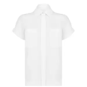 Image of Boss Baranda Blouse - White