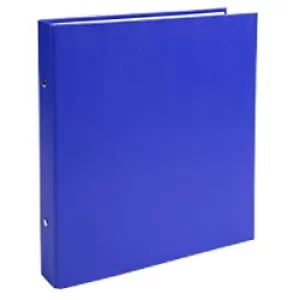 Image of Exacompta Ring Binders 230x215mm, 2O Ring 25mm, S34mm, Blue, Pack of 20