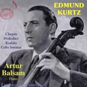 image of Edmund Kurtz Cello Sonatas - Volume 1 by Sergei Prokofiev CD Album