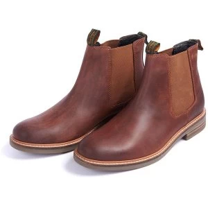 Image of Barbour Mens Farsley Chelsea Boots Dark Tan 11 (EU46)