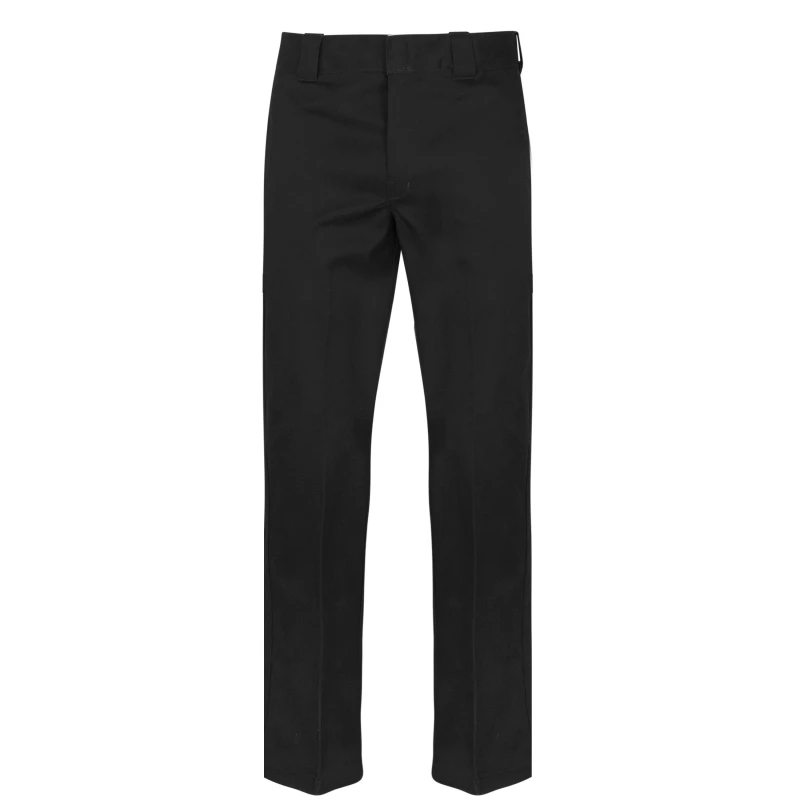 Image of DICKIES 873 Slim Straight Work Trousers - Black S